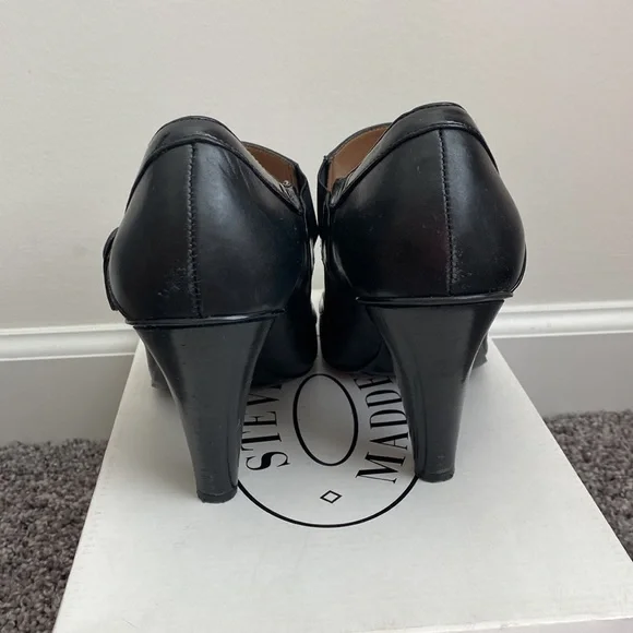 Women’s Black Steve Madden Heels Size 8 - Picture 4 of 7